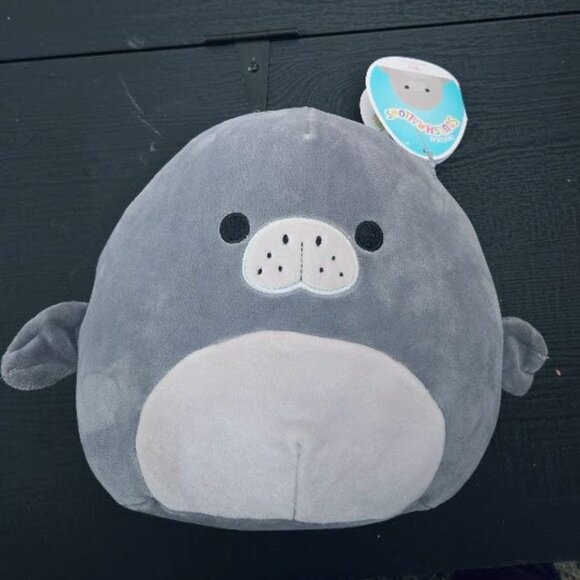 NWT 8 inch Matt the Manatee Squishmallow - Picture 1 of 3